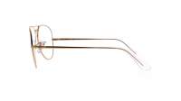 Ray-Ban Aviator optics RX6489 RB6489 3086 55-14 Gold