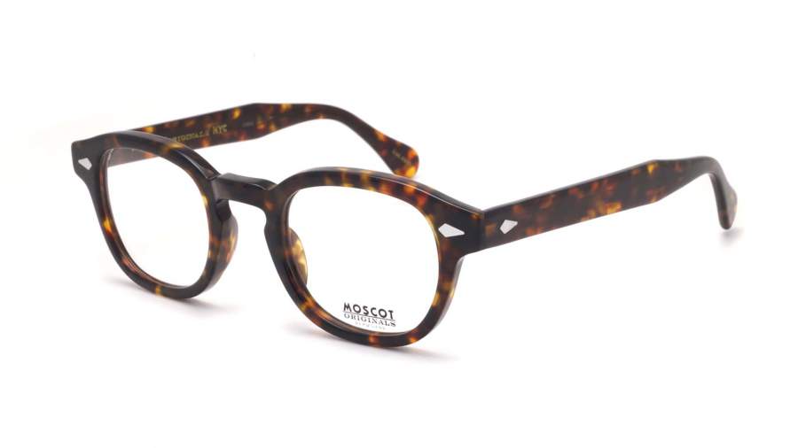 Moscot Lemtosh Tortoise LEM 2002-46-AC-DEM-01 46-24 Small