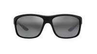 Maui Jim Southern Cross Noir Mat Super thin glass 815-53B 63-17 Large Polarisés Dégradés Miroirs