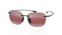 Maui Jim Komohana Schwarz Maui Pure LT R446-02 50-12 Enfant Polarisierte Gläser Gradient Gläser