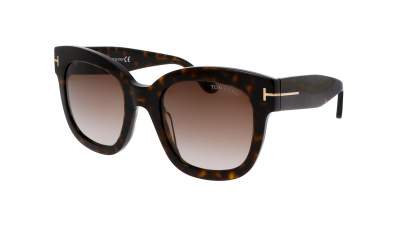 Tom Ford Beatrix Tortoise FT0613/S 52T 52-22 Medium Gradient
