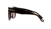 Tom Ford Beatrix Tortoise FT0613/S 52T 52-22 Medium Gradient