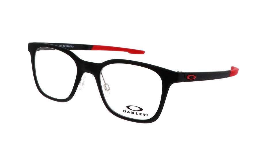 Brille Oakley Milestone Xs Schwarz Matt OY8004 04 47-17 Junior auf Lager