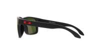 Oakley Holbrook Xl Schwarz Matt Prizm Ruby OO9417 04 59-18 Breit Verspiegelte Gläser