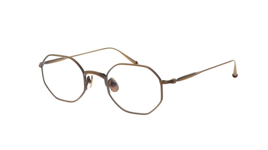 Brille Matsuda M3086 46-22 Gold Matt Schmal auf Lager
