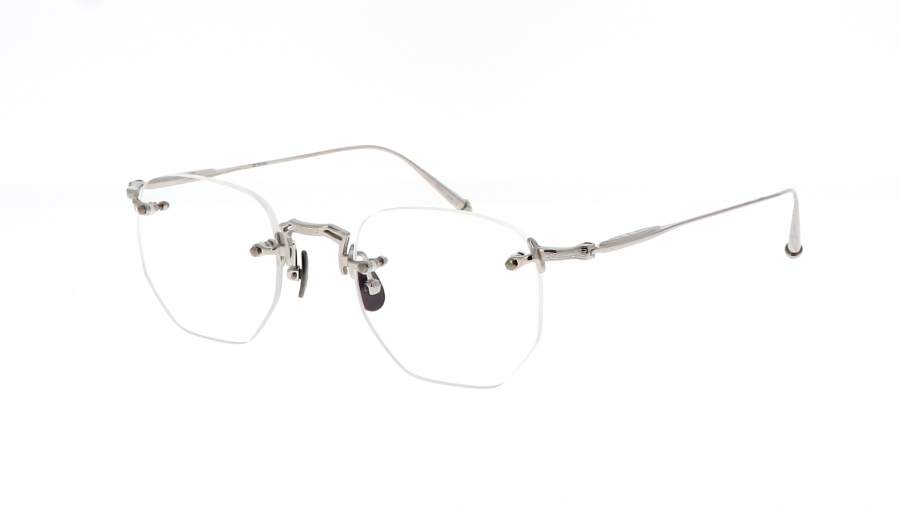 Brille Matsuda M3104 46-22 Silber Schmal auf Lager
