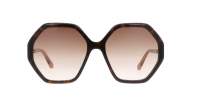 Chloé Esther Tortoise CH0008S 004 58-17 Medium Gradient