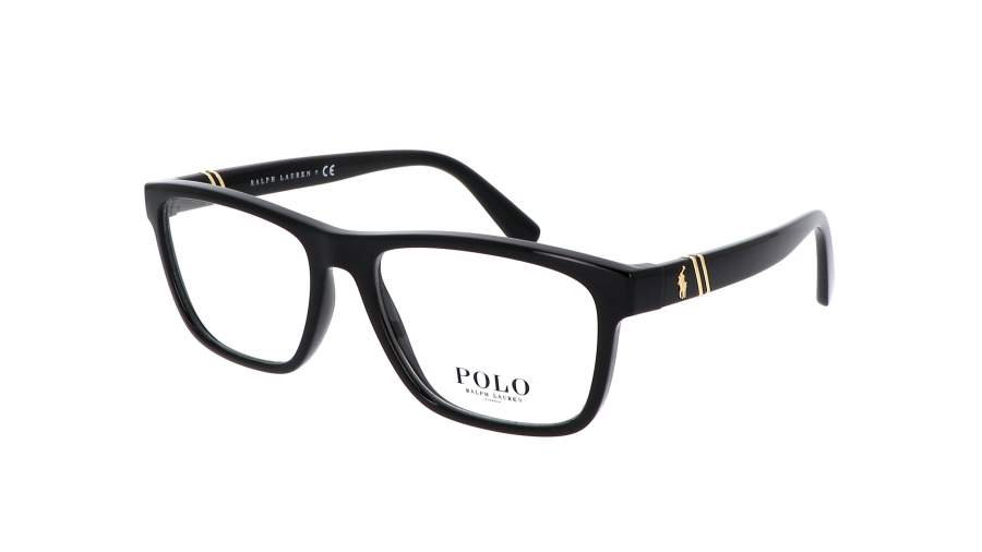 Brille Polo Ralph Lauren PH2230 5001 56-17 Schwarz Breit auf Lager