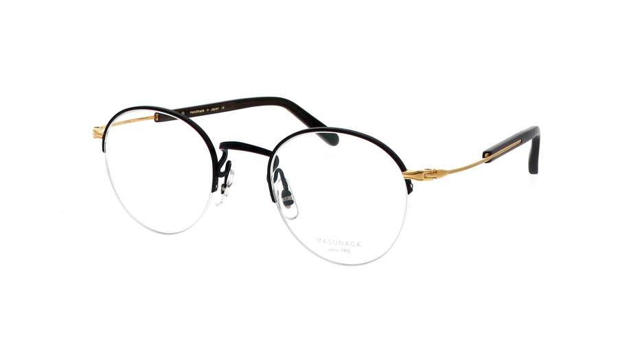 Occhiali da vista Masunaga GMS110 35 45-22 Nero in stock