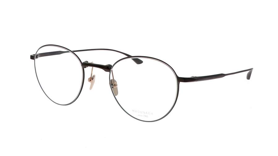 Brille Masunaga DATELINE 39 43-24 Schwarz Matt Schmal auf Lager