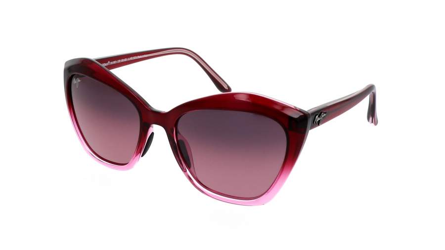Sunglasses Maui Jim Lotus Red Super thin glass RS827-13F 56-20 Medium Polarized Gradient in stock