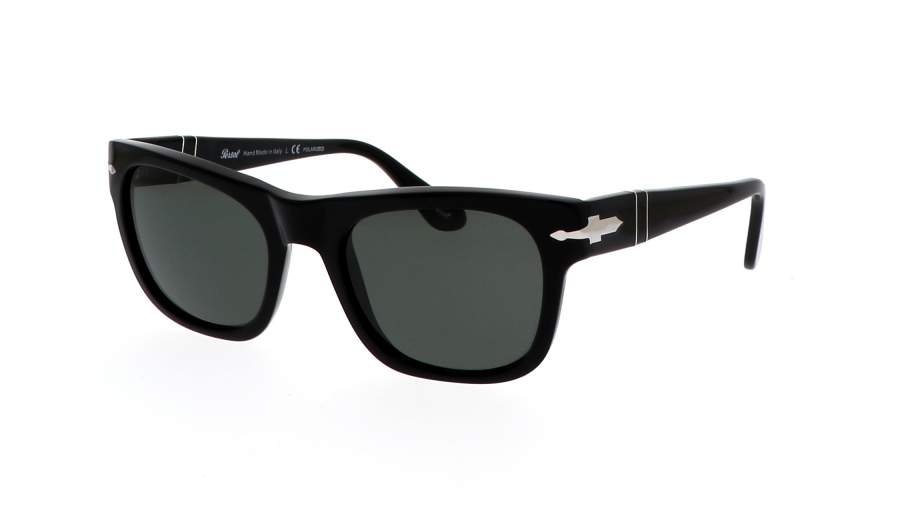 Sonnenbrille Persol PO3269S 95/58 52-20 Havana Schwarz Breit Polarisierte Gläser auf Lager