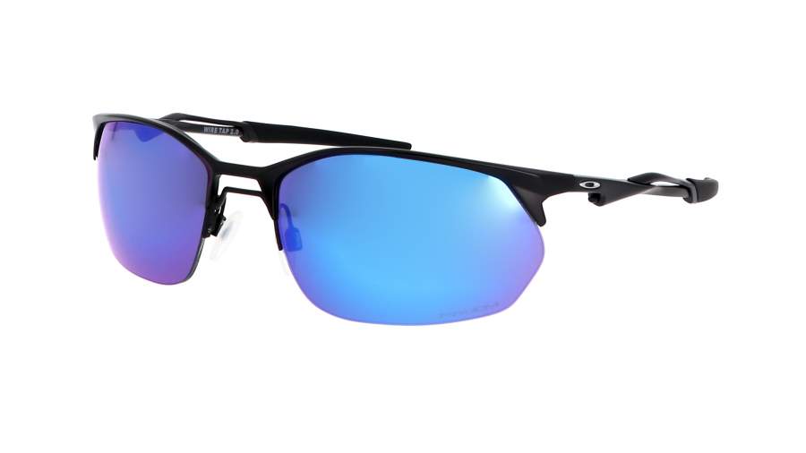 Sunglasses Oakley Wire Tap 2.0 Black Matte Prizm OO4145 04 60-19 Medium Mirror in stock