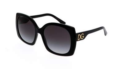 Sonnenbrille Dolce & Gabbana DG4385 501/8G 58-18 Schwarz Breit Gradient Gläser auf Lager