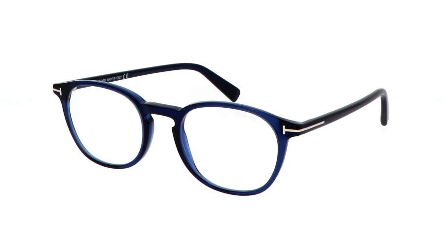 Occhiali da vista Tom Ford FT5583-B/V 090 50-20 Blu in stock
