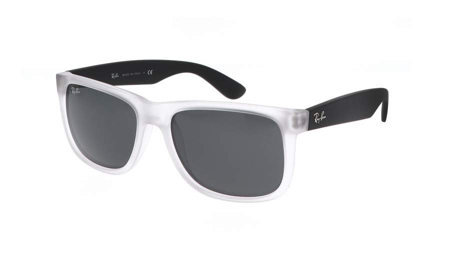 Occhiali da sole Ray-Ban Justin RB4165 6512/87 51-16 Trasparente in stock