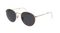 Ray-Ban Round Metal Or RB3447 9196/48 47-21 Small Polarisés