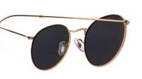 Ray-Ban Round Metal Gold RB3447 9196/48 47-21 Small Polarized