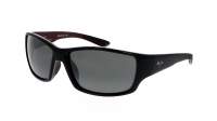 Maui Jim Local Kine Noir Neutral Grey 810 07E 61-18 Medium Polarisés Miroirs