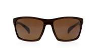 Maui Jim Makoa Woodgrain Braun Matt HCL Bronze H804 25W 59-17 Mittel Polarisierte Gläser Verspiegelte Gläser