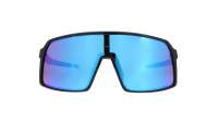 Oakley Sutro Schwarz Prizm Sapphire OO9406 90 Breit Verspiegelte Gläser