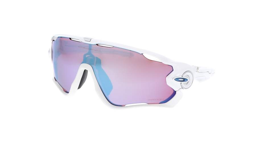 Sunglasses Oakley Jaw Breaker White Matte Prizm Snow OO9290 21 Medium Mirror in stock