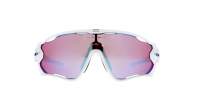 Oakley Jaw Breaker White Matte Prizm Snow OO9290 21 Medium Mirror