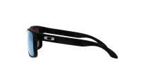 Oakley Holbrook Grau Matt Prizm Deep Water OO9102 T9 Mittel Polarisierte Gläser Verspiegelte Gläser
