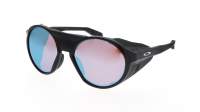 Oakley Clifden Polished black Schwarz Prizm Snow OO9440 02 56-17 Mittel Verspiegelte Gläser