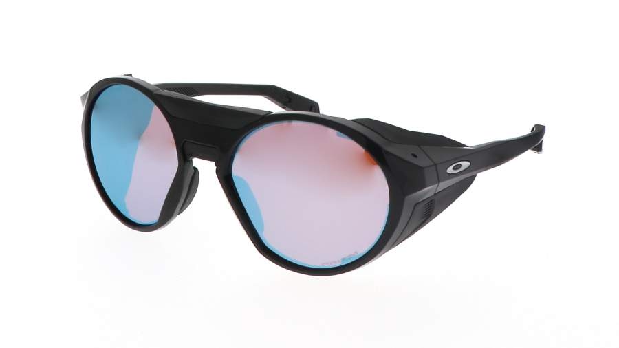 Sonnenbrille Oakley Clifden Polished black Schwarz Prizm Snow OO9440 02 56-17 Mittel Verspiegelte Gläser auf Lager