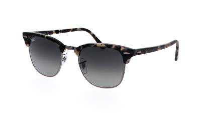 Ray-Ban Clubmaster Gray Havana Tortoise RB3016 1336/71 51-21 Mittel Gradient Gläser