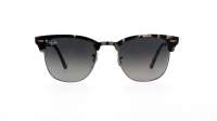 Ray-Ban Clubmaster Gray Havana Tortoise RB3016 1336/71 51-21 Mittel Gradient Gläser