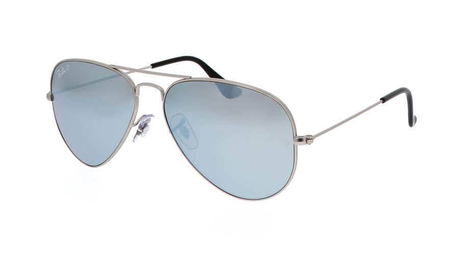 Occhiali da sole Ray-Ban Aviator Large Metal RB3025 019/W3 58-14 Argento in stock