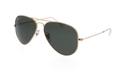 Ray-Ban Aviator Large Metal Gold RB3025 001/58 62-14 Large Polarized
