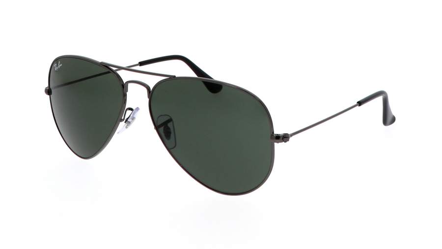 Sonnenbrille Ray-Ban Aviator Mittel Metal Silber RB3025 W0879 58-14 Mittel auf Lager