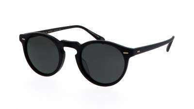 Oliver peoples Gregory peck sun Schwarz Matt OV5217S 1031P2 47-23 Schmal Polarisierte Gläser