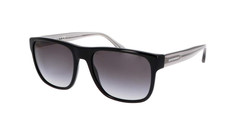 Emporio Armani EA4163 5875/8G 56-19 Schwarz Breit Gradient Gläser 