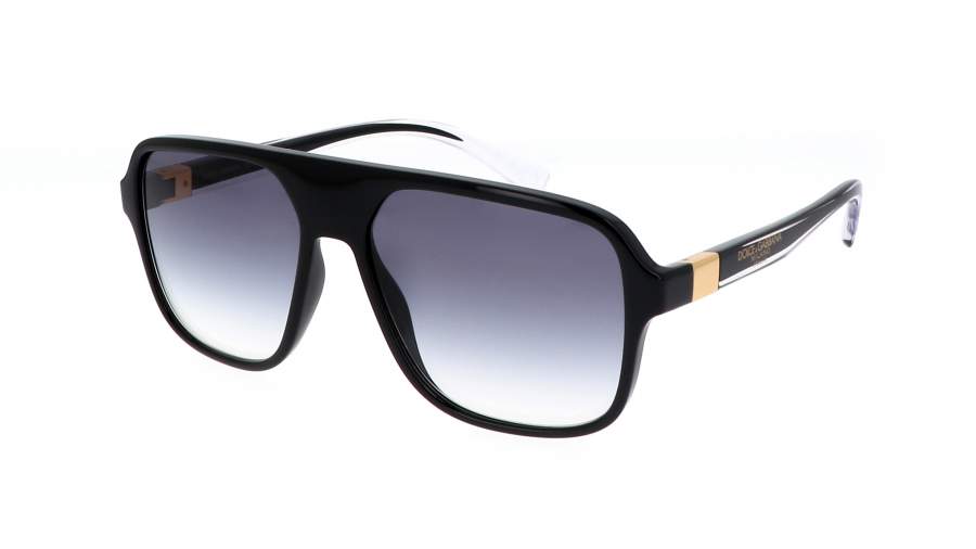 Sunglasses Dolce & Gabbana DG6134 675/79 57-16 Black Large Gradient in stock