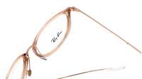 Ray-Ban RX7140 RB7140 8124 49-20 Transparent light brown