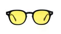 Moscot Lemtosh LEMTOSH SUN 49 BLACK MELLOW YEL. Crna