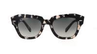 Ray-Ban State street Gray Havana Écaille RB2186 1333/71 52-20 Large Dégradés