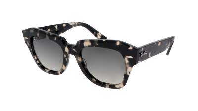 Ray-Ban State street Gray Havana Tortoise RB2186 1333/71 52-20 Large Gradient