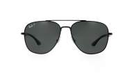 Ray-Ban RB3683 002/58 56-15 Black Medium Polarized