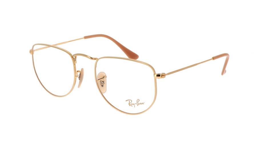 Eyeglasses Ray-Ban Elon Gold RX3958 RB3958V 3086 50-20 Medium in stock