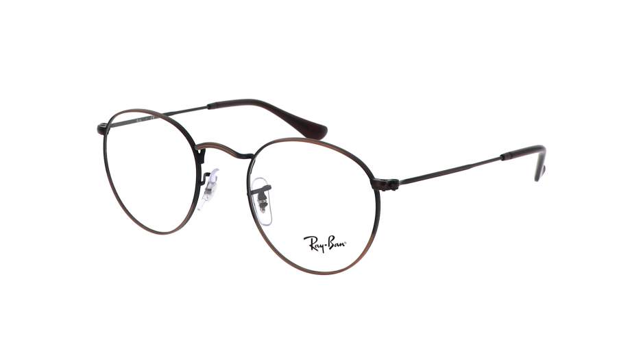 Occhiali da vista Ray-Ban Round metal Optics RX3447V RB3447V 3120 47-21 Antique copper in stock