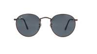Ray-Ban Round Antique copper Metal Grau Matt RB3447 9230/R5 50-21 Mittel