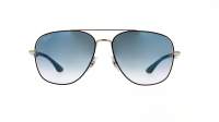 Ray-Ban RB3683 9000/3F 56-15 Black on Arista Gold Medium Gradient