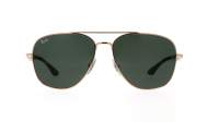 Ray-Ban RB3683 001/31 56-15 Arista Gold G-15 Mittel
