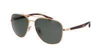 Ray-Ban RB3683 001/58 56-15 Arista Gold Mittel Polarisierte Gläser