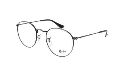 Lunettes de vue Ray-Ban Round metal Optics RX3447V RB3447V 3118 50-21 Antique Gunmetal na zalihi
